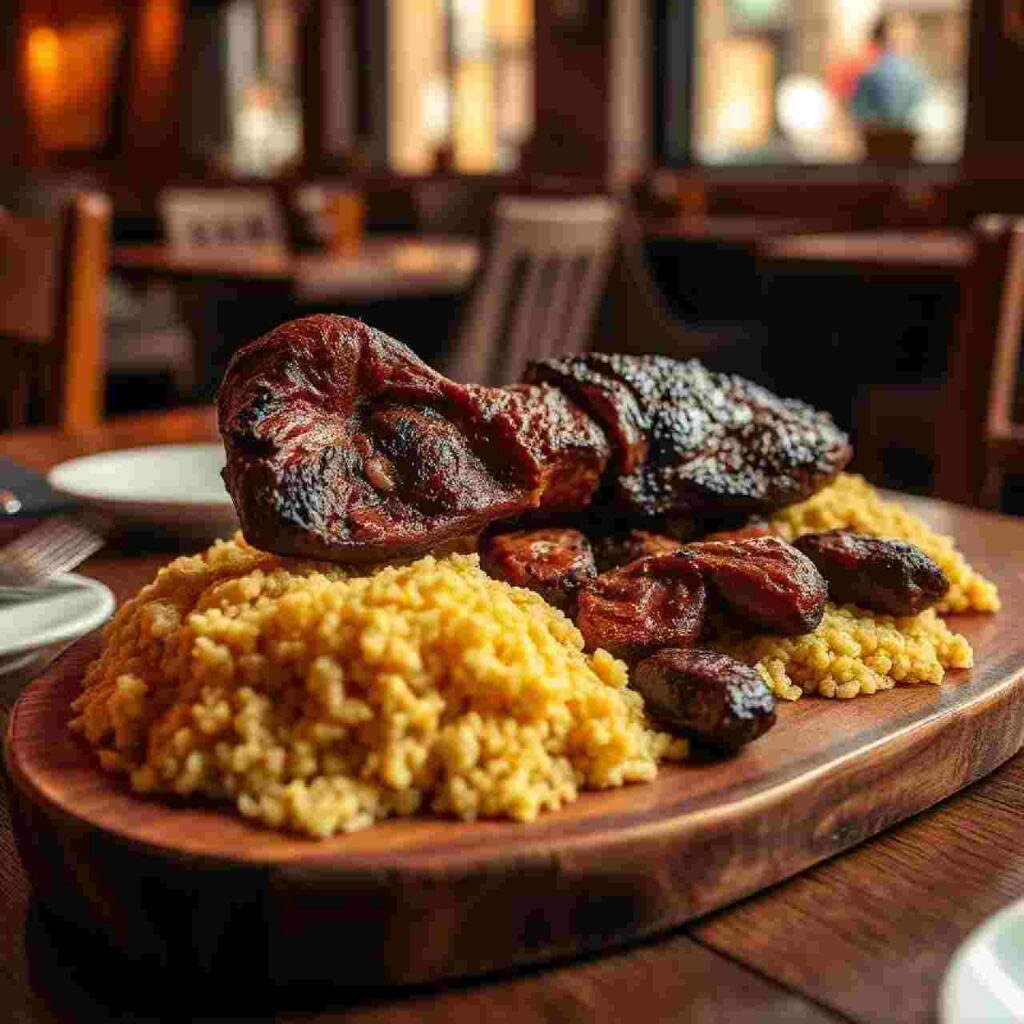 Grilled Mbuzi (Nyama Choma) at Camp Davies Bar and Restaurant