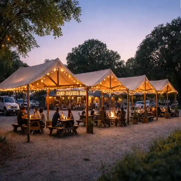 Reserved parking at camp davies bar